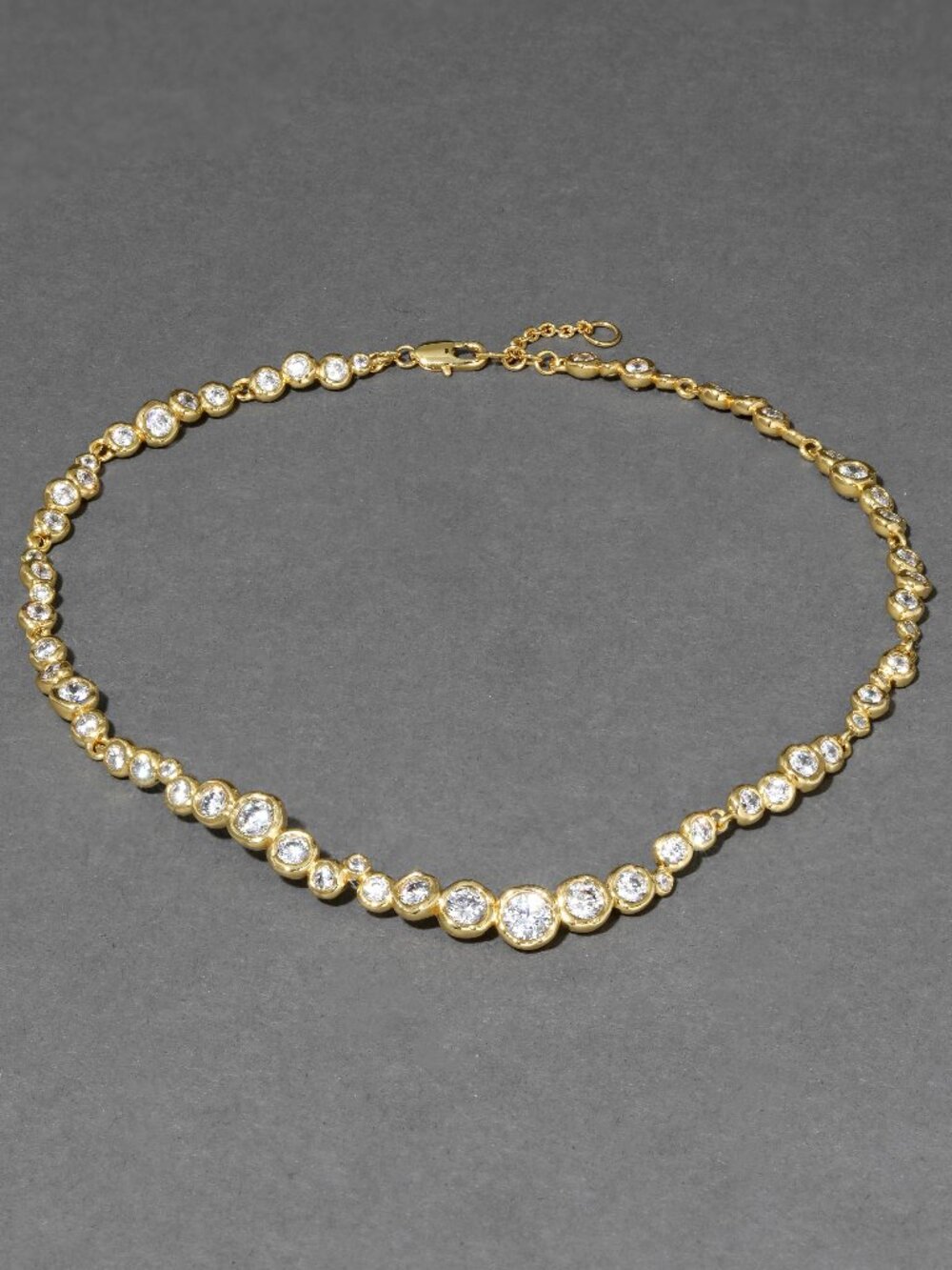 Alexis Bittar Asterales Gold Riviera Necklace